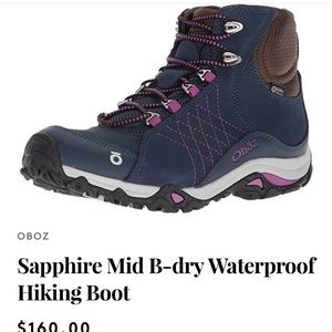 Oboz Sapphire Mid B-Dry Hiking Boot - Women's